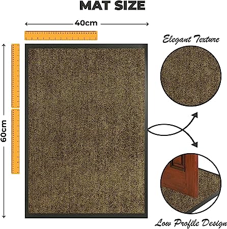 WC Bath Mat  - Brown